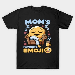 Relaxing Mom's Emoji Haven T-Shirt